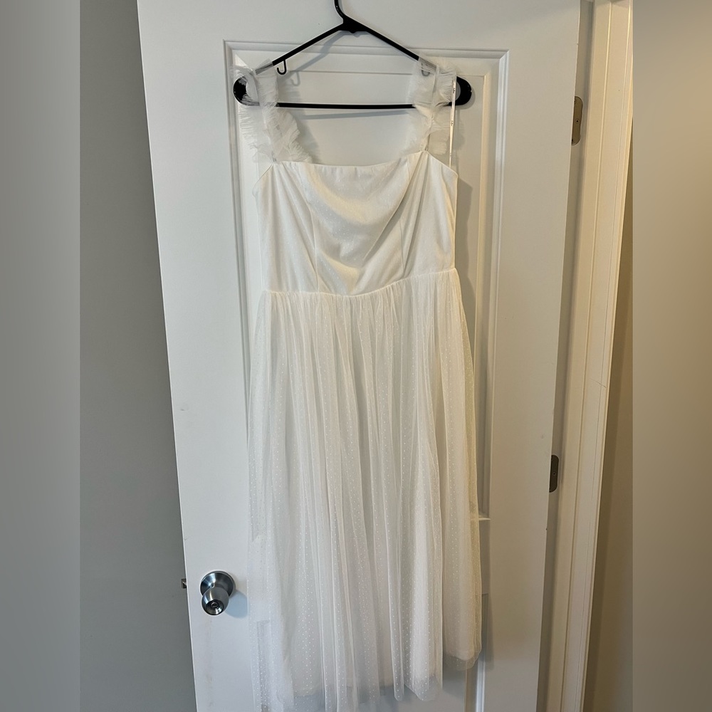 White Dress - L - Lulu’s